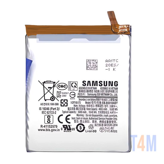 Batería EB-BS918ABY para Samsung Galaxy S23 Ultra 5000mAh